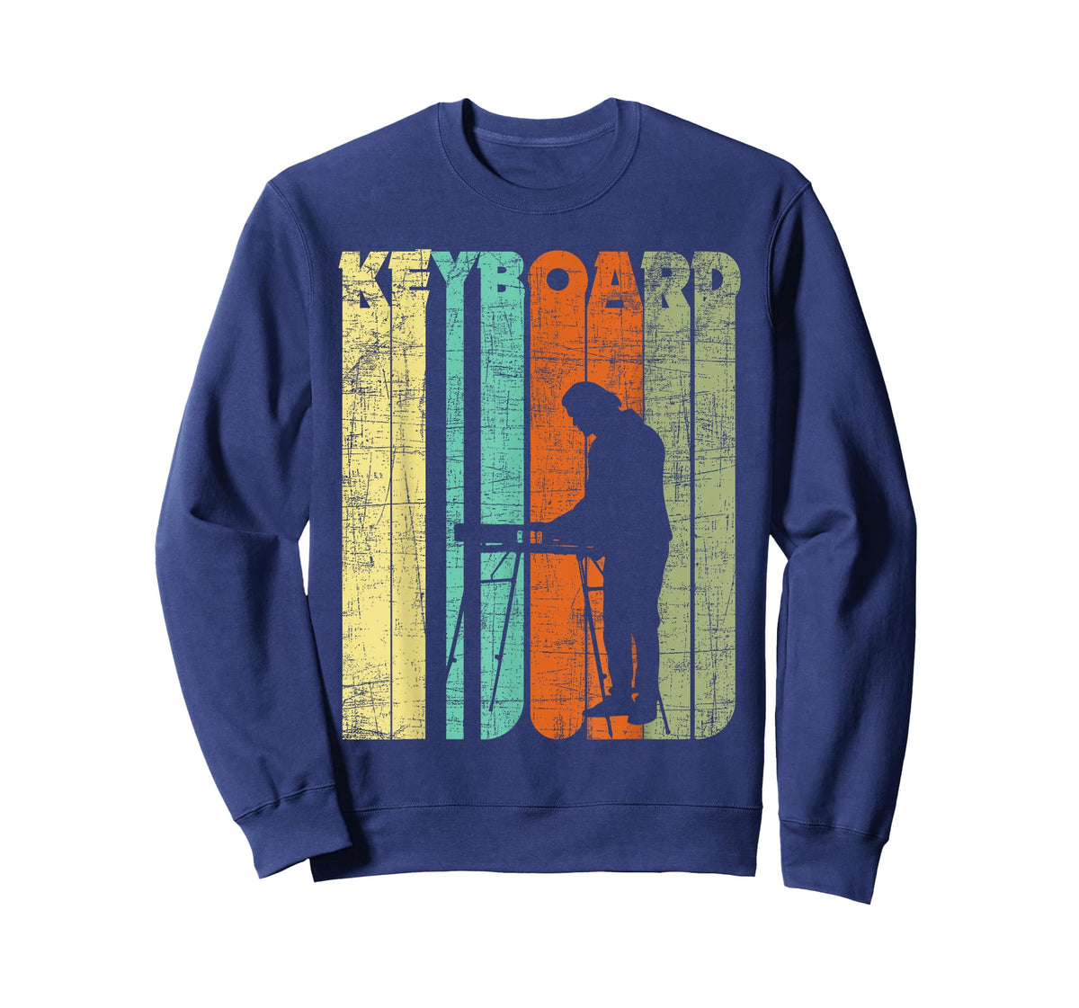 Vintage Keyboard Player Keyboardist Keyboarder Pianist T-Shirt