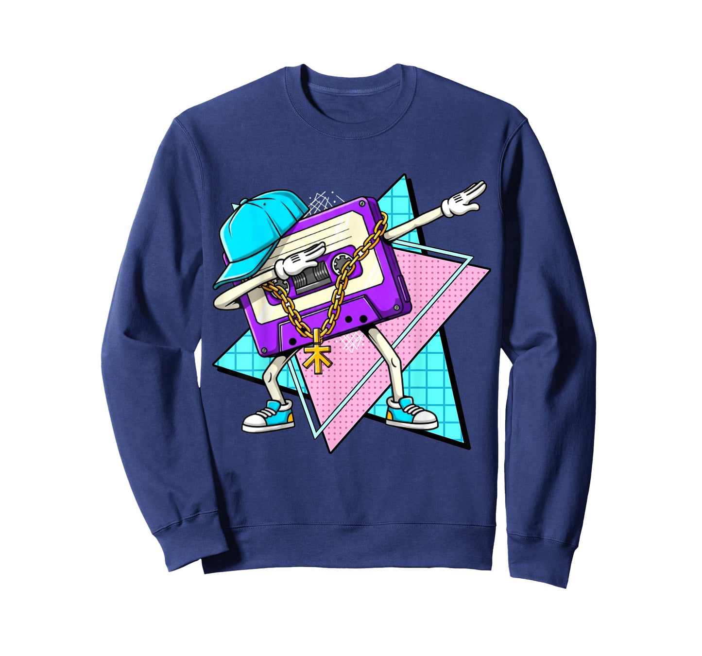 Funny Dabbing Cassette Tape 70s 80s 80s Outfit Nostalgia T-Shirt