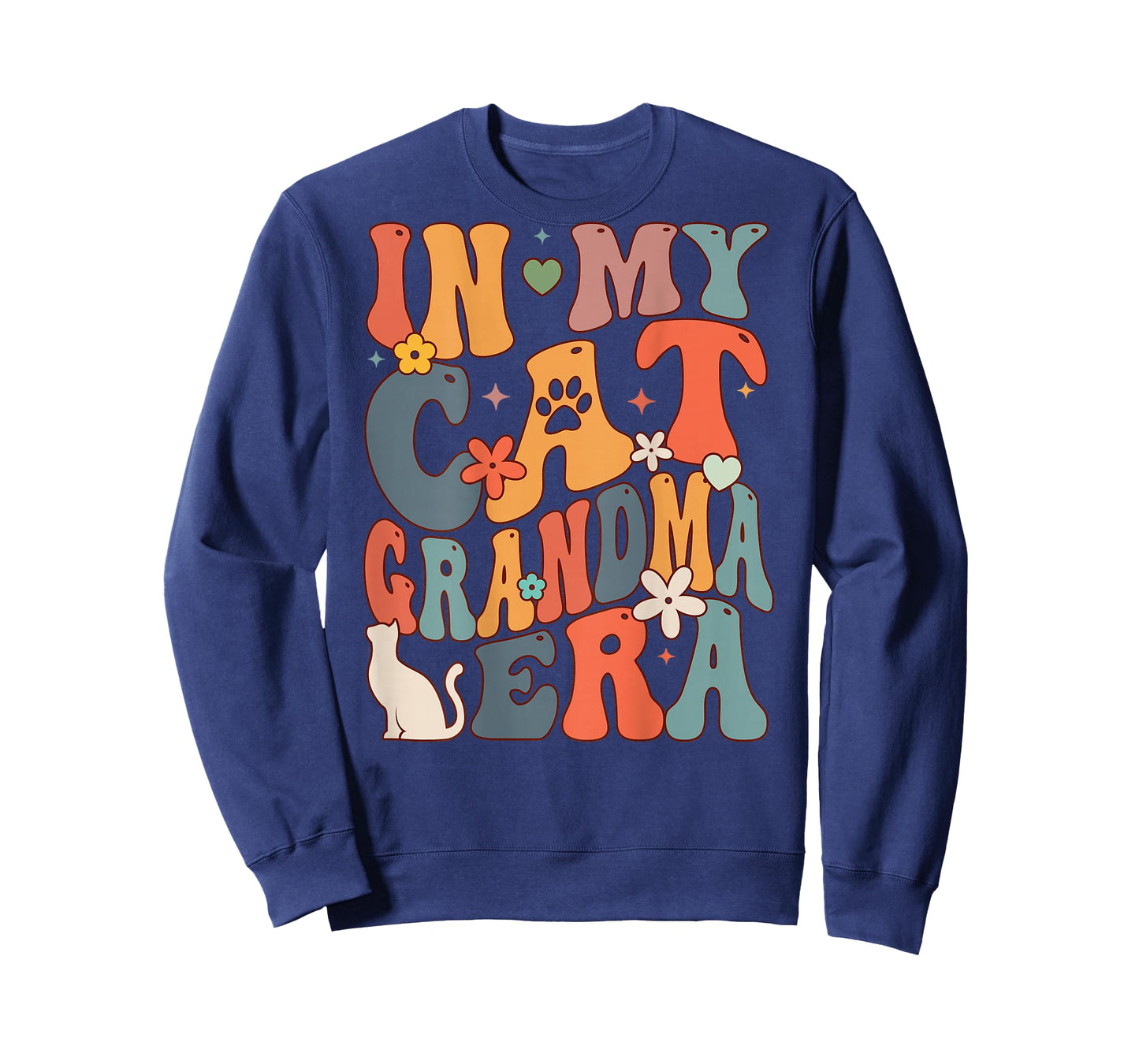 Funny in My Cat Grandma Era Cute Cat Grandma for Women T-Shirt