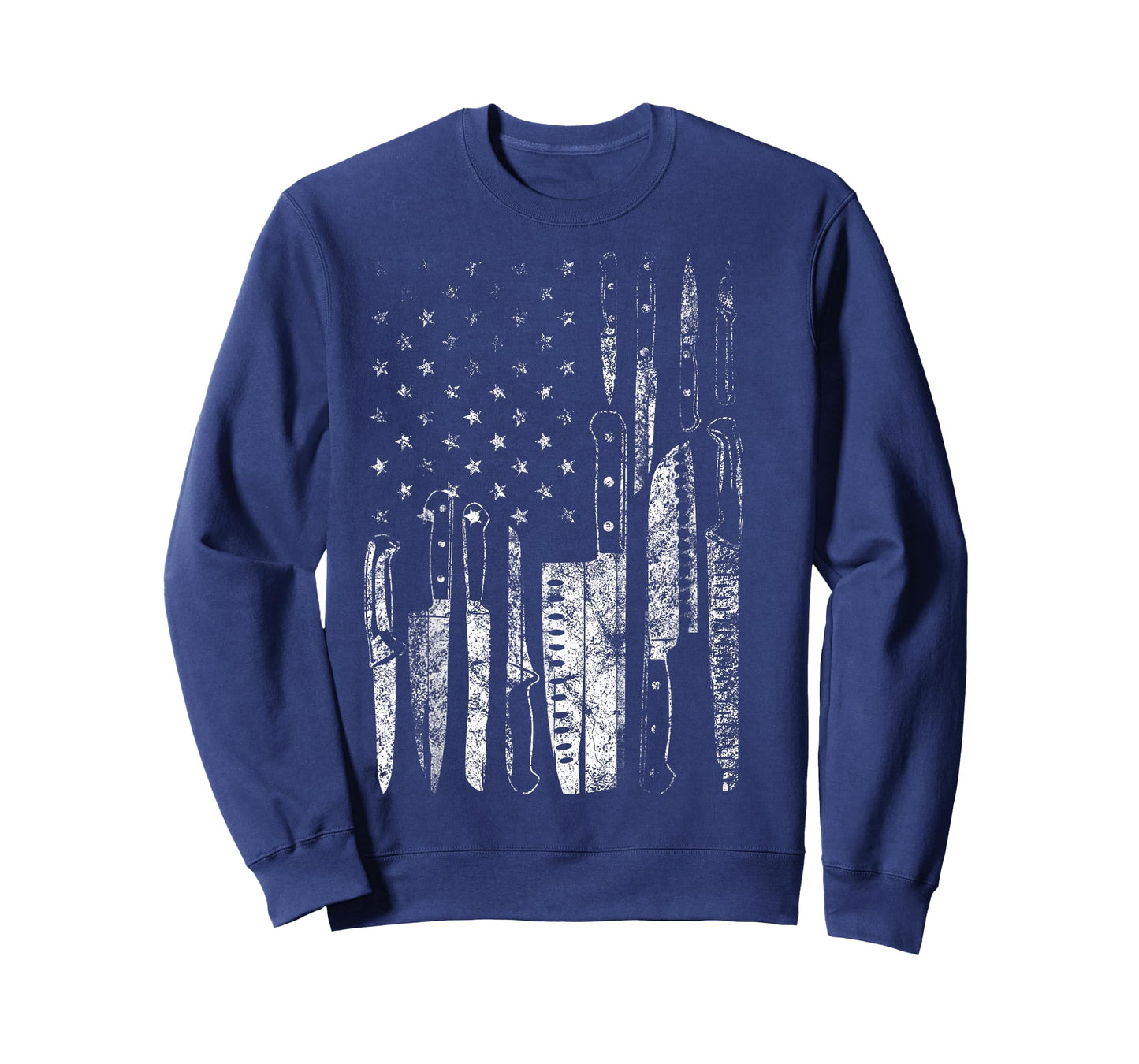 American Flag Chef Knife Set Collector T-Shirt