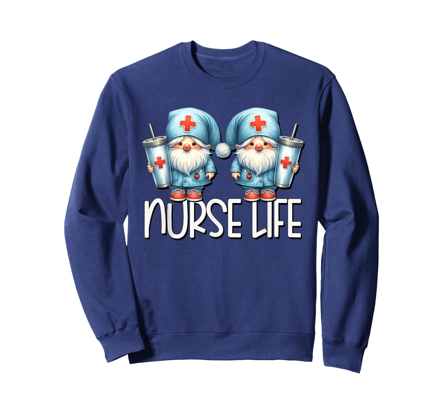 Coffee Nurse Life Needs Coffee Gnome Graphic For Nurses T-Shirt