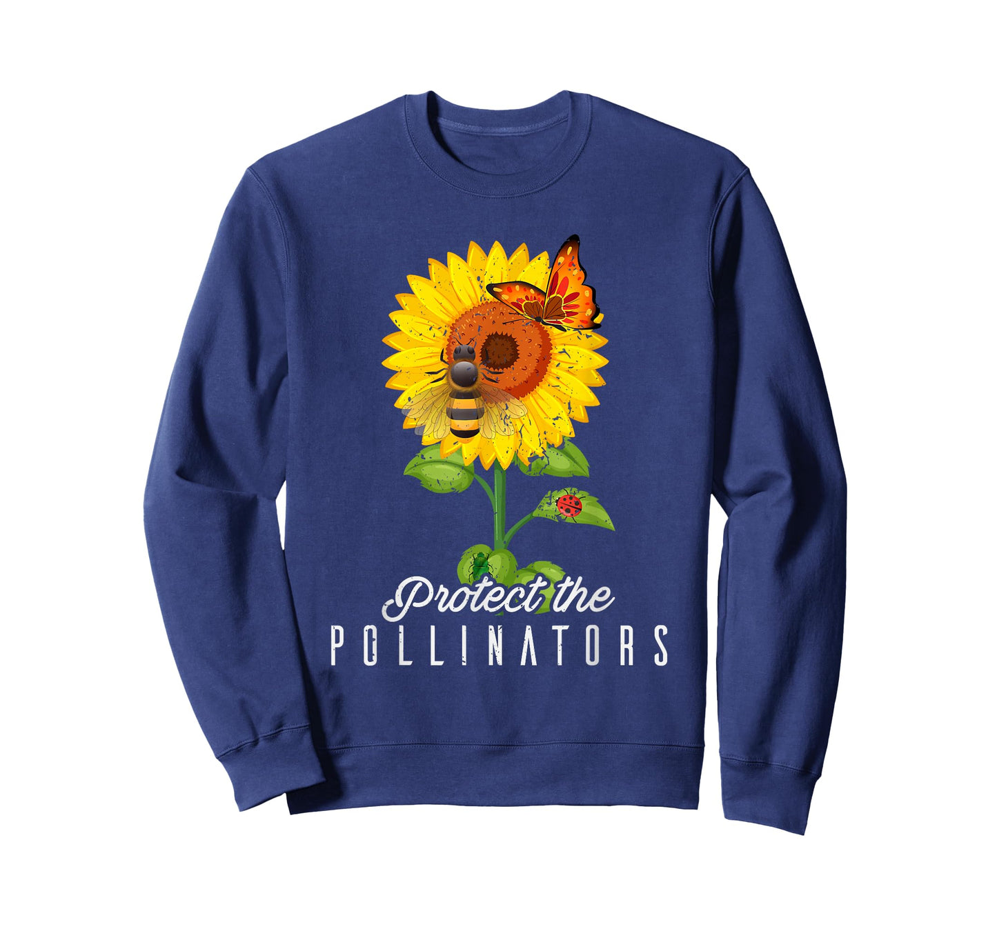 Cool Protect Pollinators Save the bees Sunflower T- shirt T-Shirt