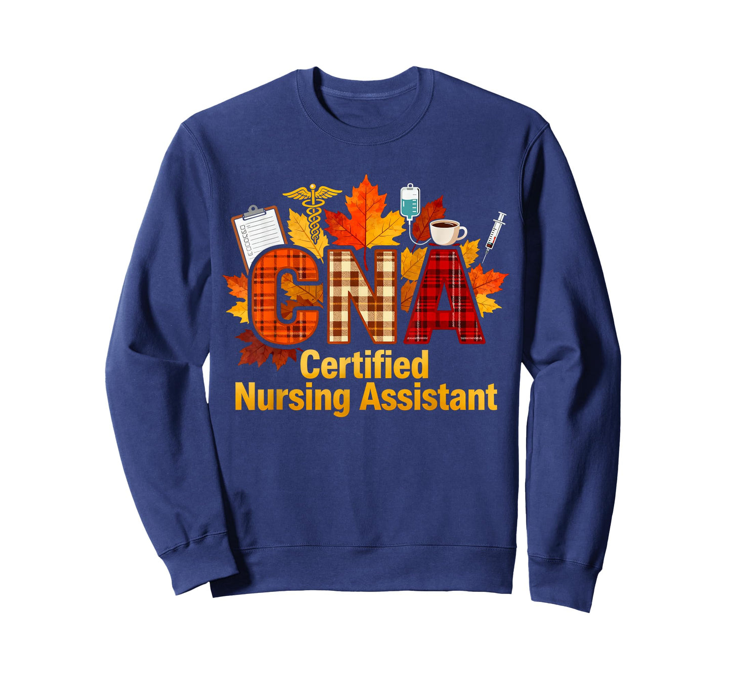 CNA Certified Nursing Assistant Fall Thanksgiving Nurse T-Shirt