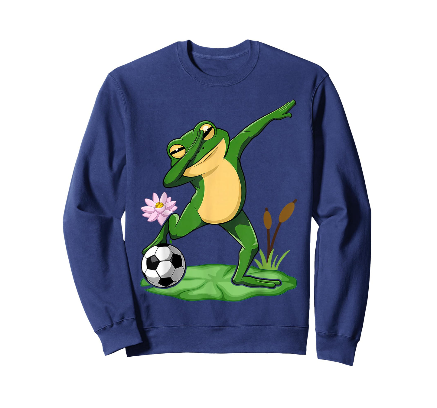 Dabbing Frog Soccer Cute Froggy Goal Crazy Dab Player T-Shirt