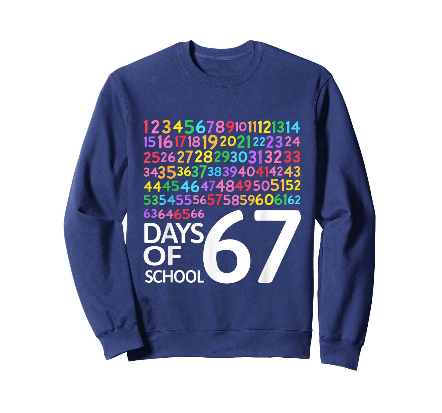 67th Meme Funny 100th Day of School for Teachers Students 67 T-Shirt