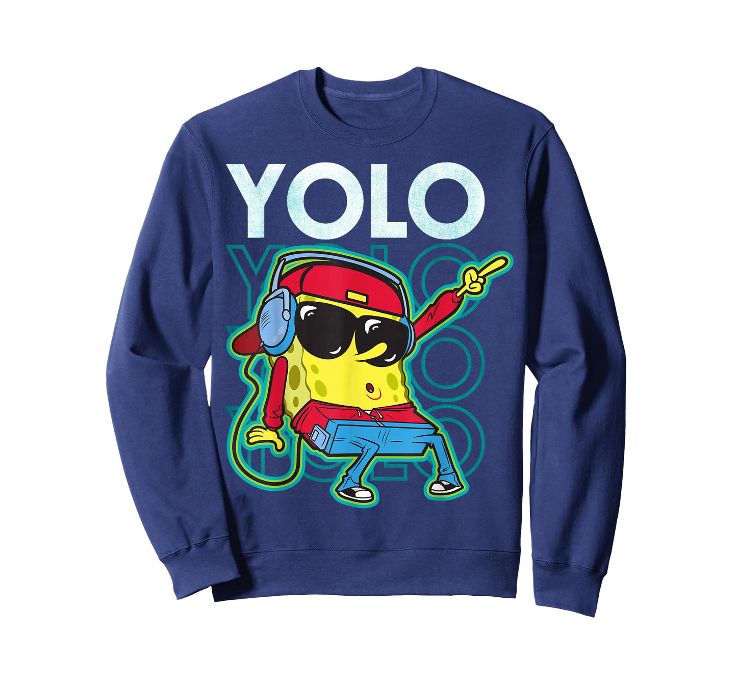 Spongebob SquarePants Yolo Cool Guy T-Shirt T-Shirt
