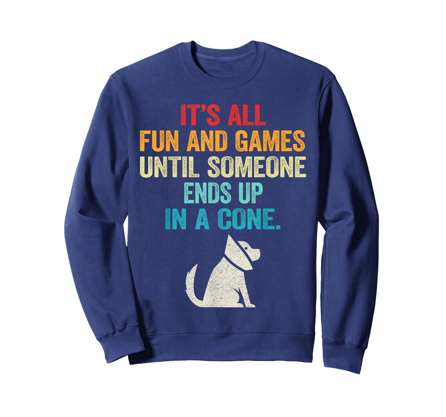 Funny It's Fun and Games Until Someone Ends Up in A Cone T-Shirt