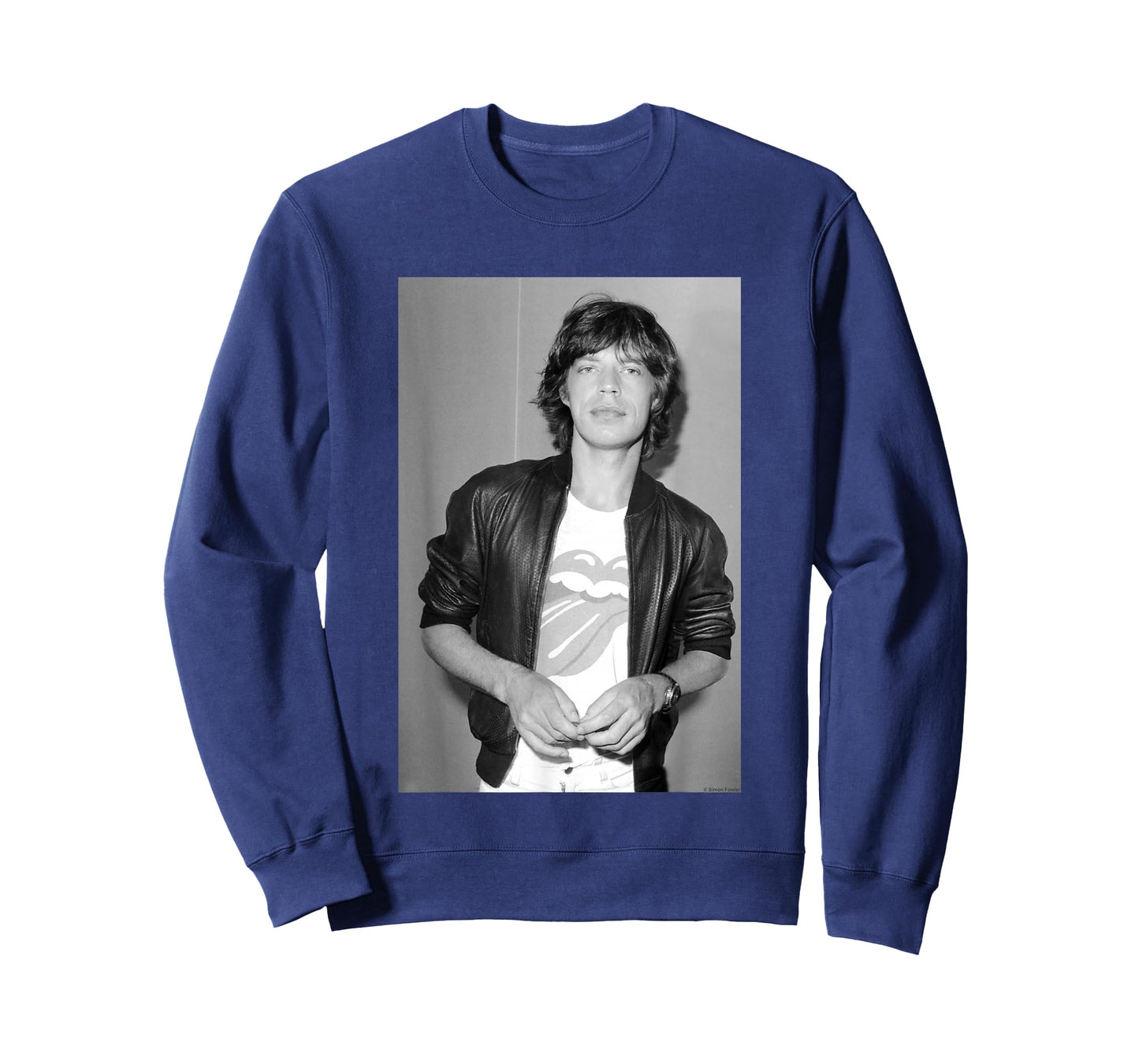 Mike Jagger Rolling Stones 1977 Photo By Simon Fowler T-Shirt