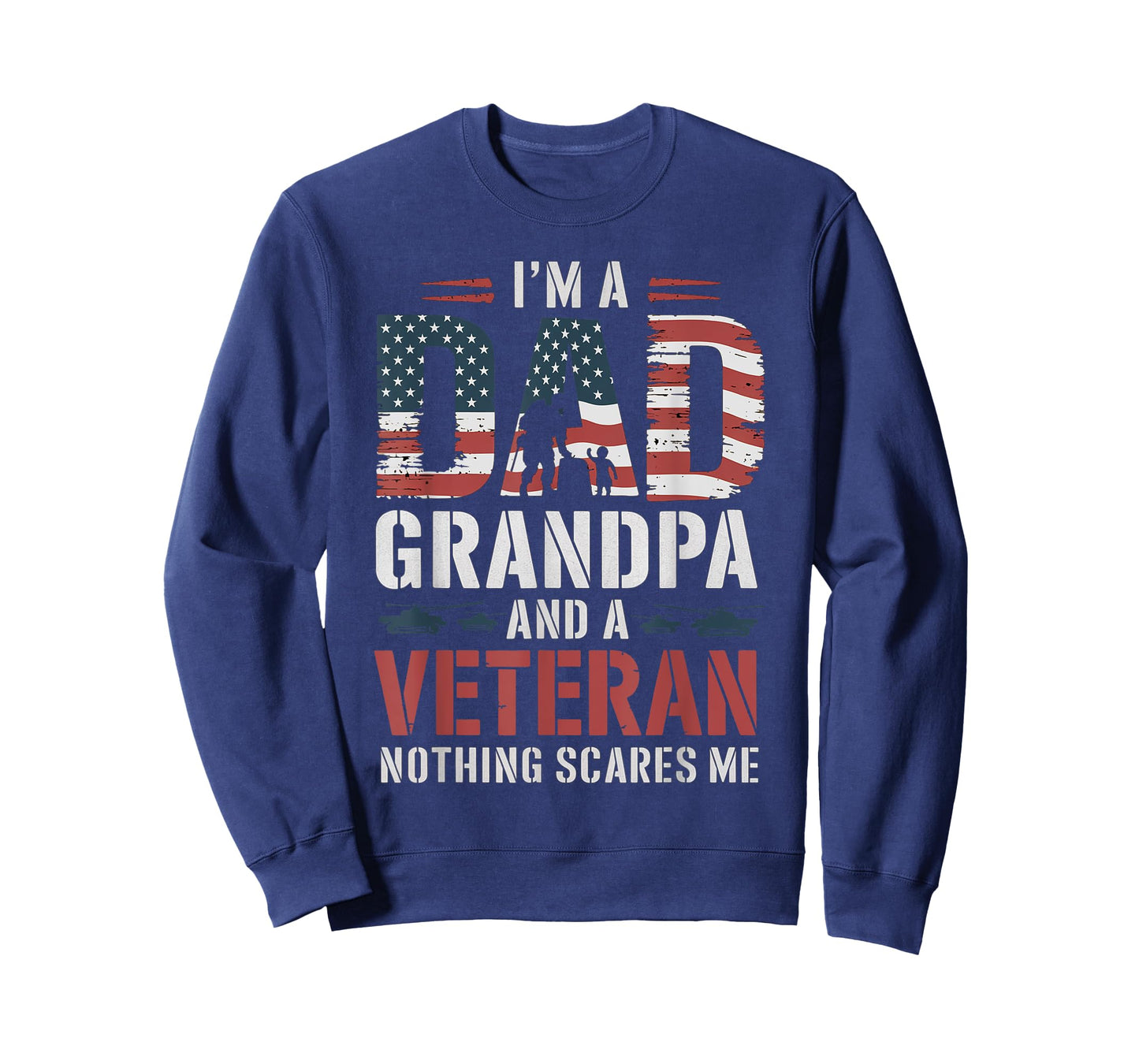 I'm A Dad Grandpa And Veteran Father's Day Birthday T-Shirt