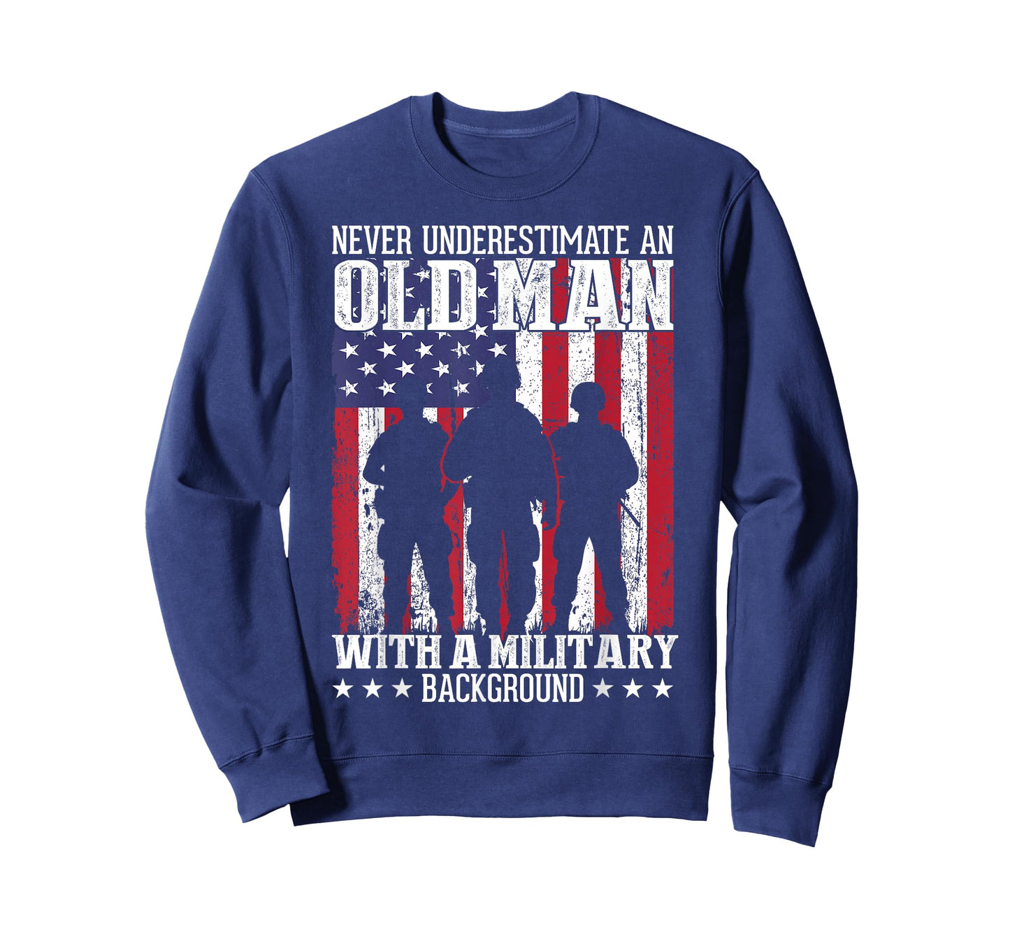 Veteran Old Man USA Veterans Day US Army America Veteran T-Shirt