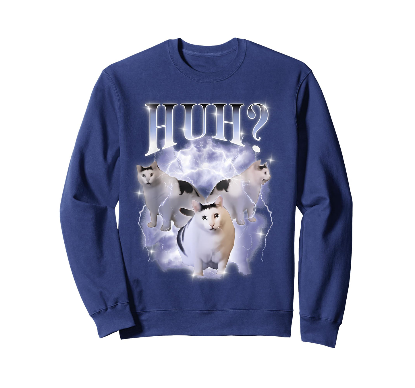Huh Cat Chonky Ben Meme Bootleg Rap 90s Vintage Graphic T-Shirt