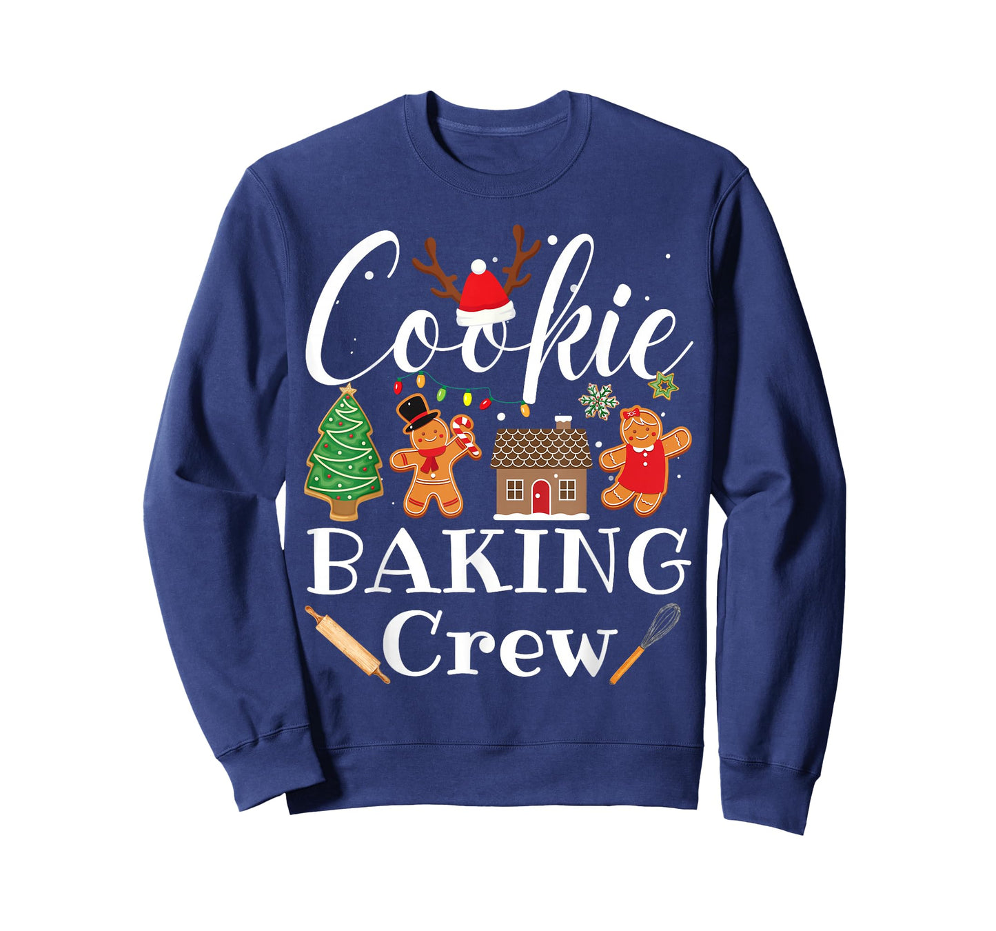 Christmas Cookie Baking Crew Family Baking Team Funny Cookie T-Shirt