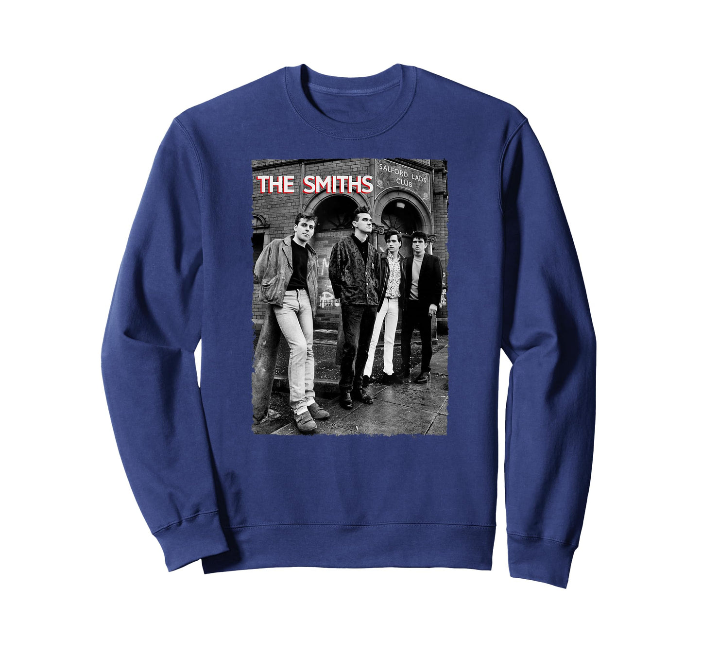 The Smiths Outside Salford Lads Club by Stephen Wright T-Shirt