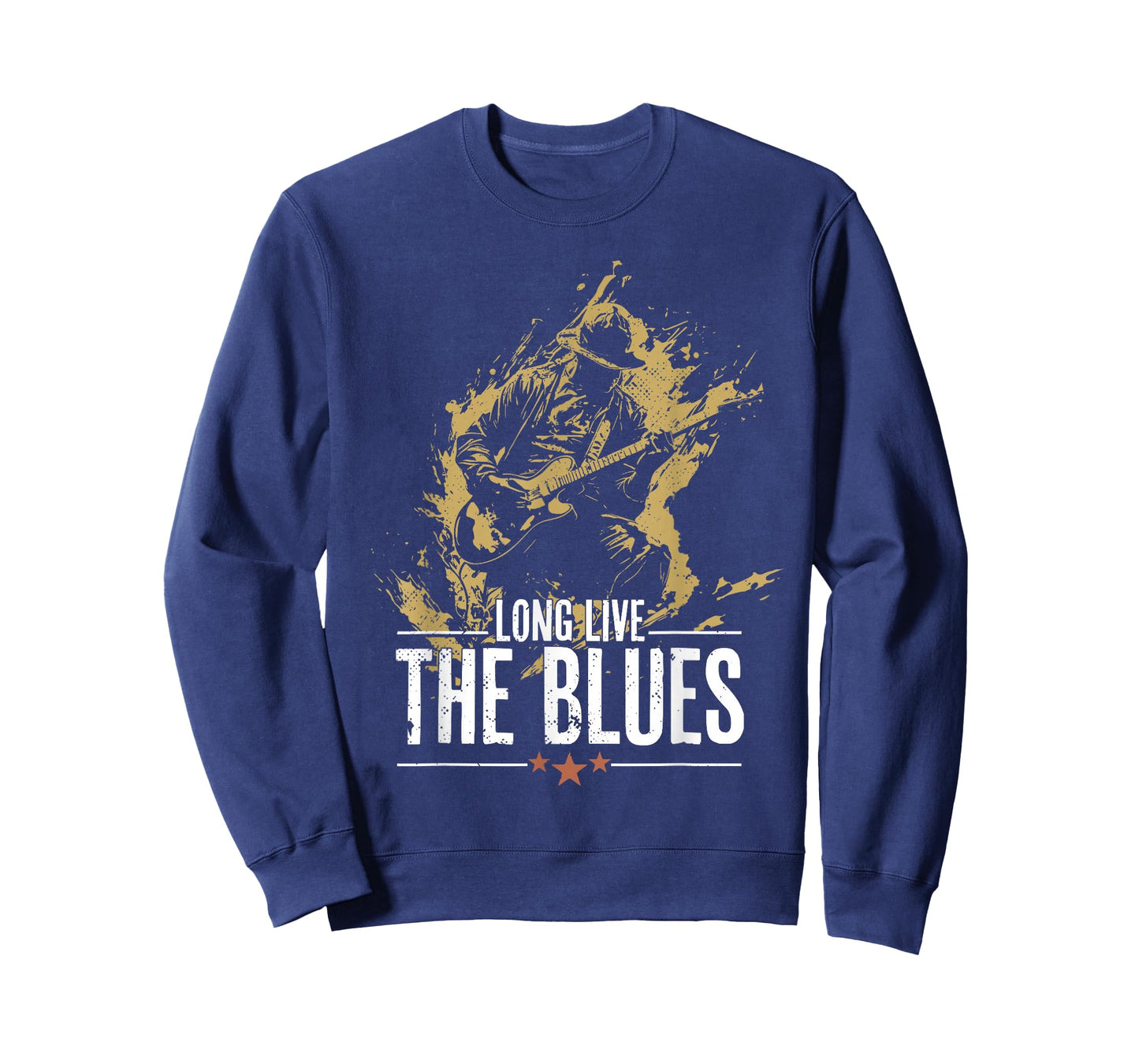 Blues Music Guitar for Guitarist Vintage T-Shirt