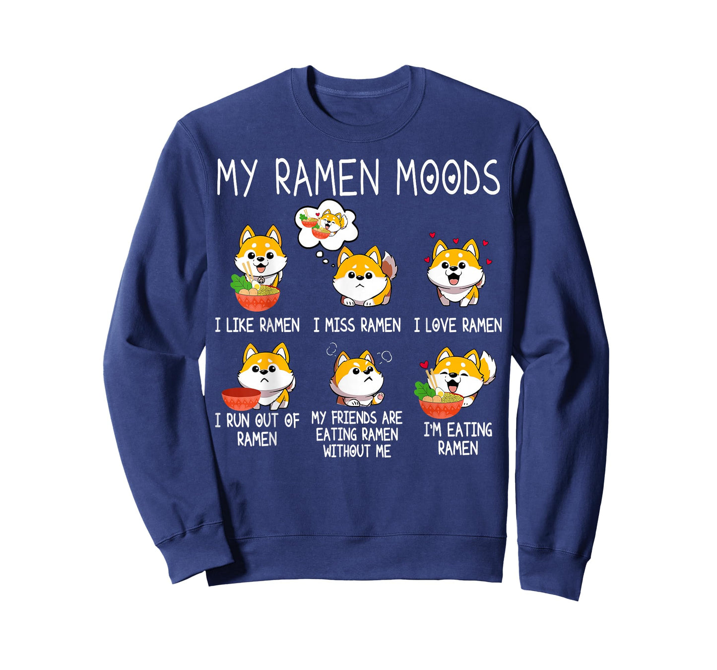 Ramen Shiba Inu Dog Lover Japanese Noodles for Men Women Kid T-Shirt