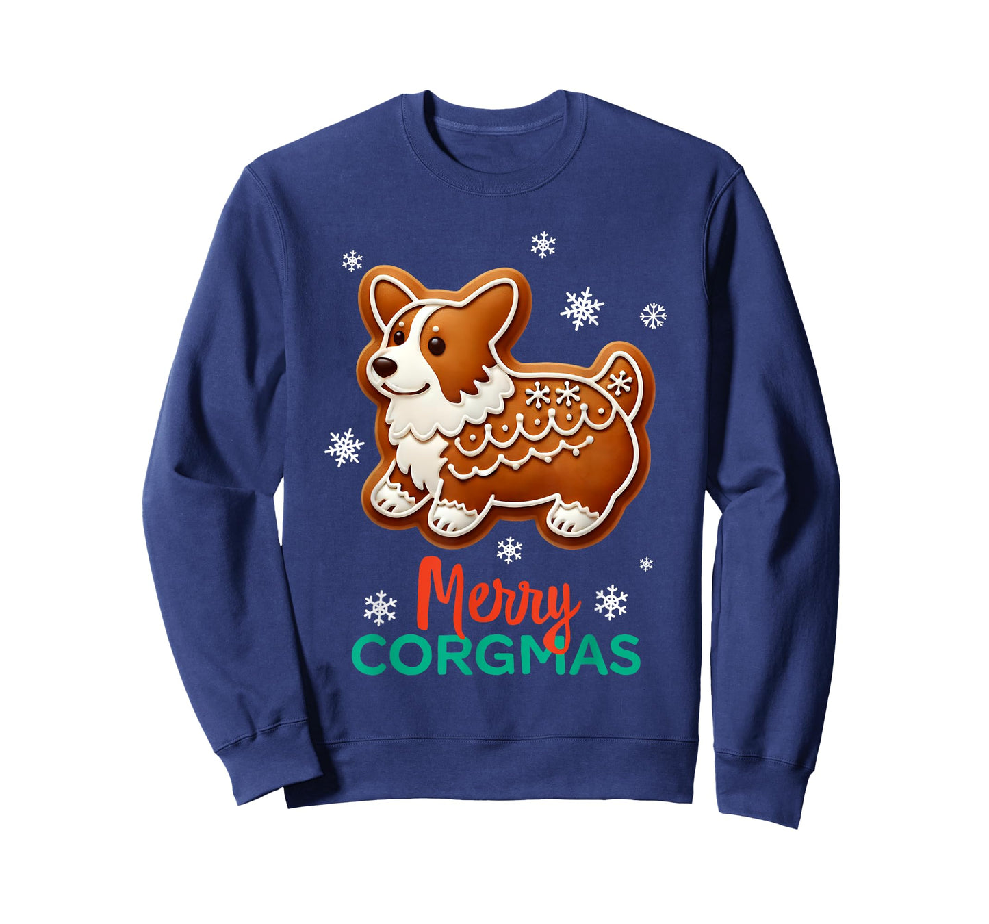 Corgi Christmas Gingerbread Xmas Dog Lover Merry Corgmas T-Shirt
