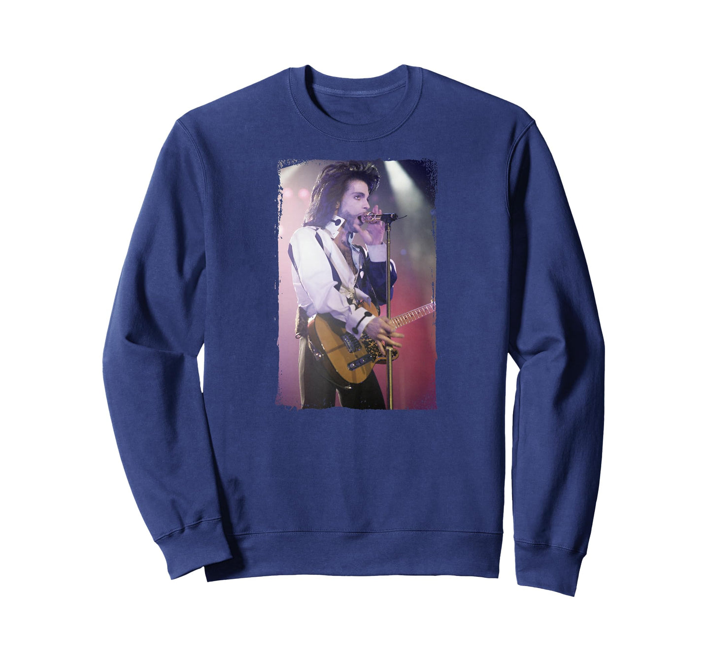 Prince Nude Tour Performing With Guitar By Stephen Wright T-Shirt