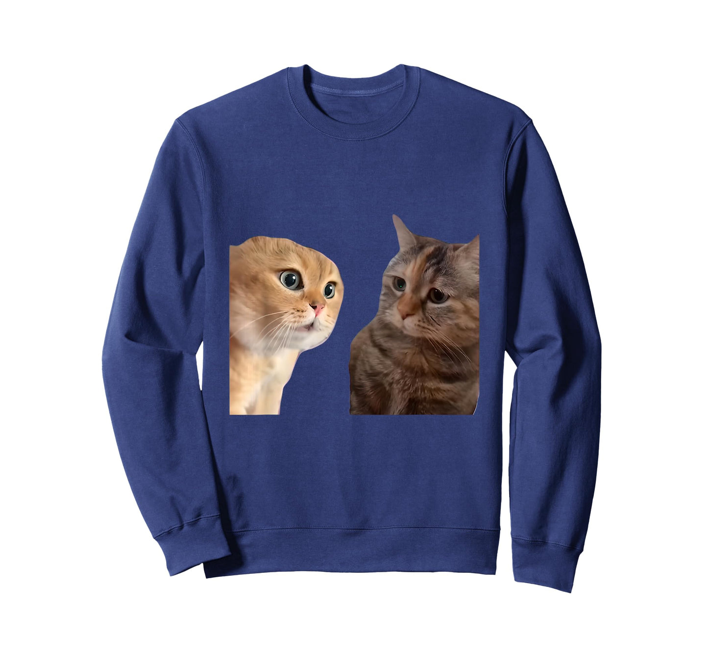 Two Cats Talking Meme T-Shirt
