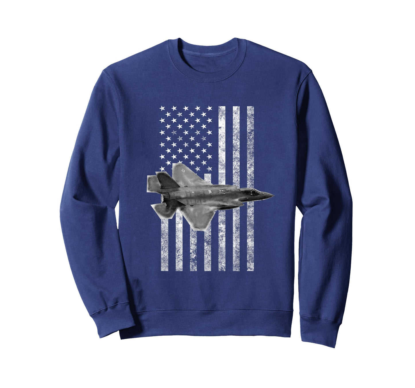 F-35 Lightning II American USA Flag Tee - Military T-Shirt T-Shirt