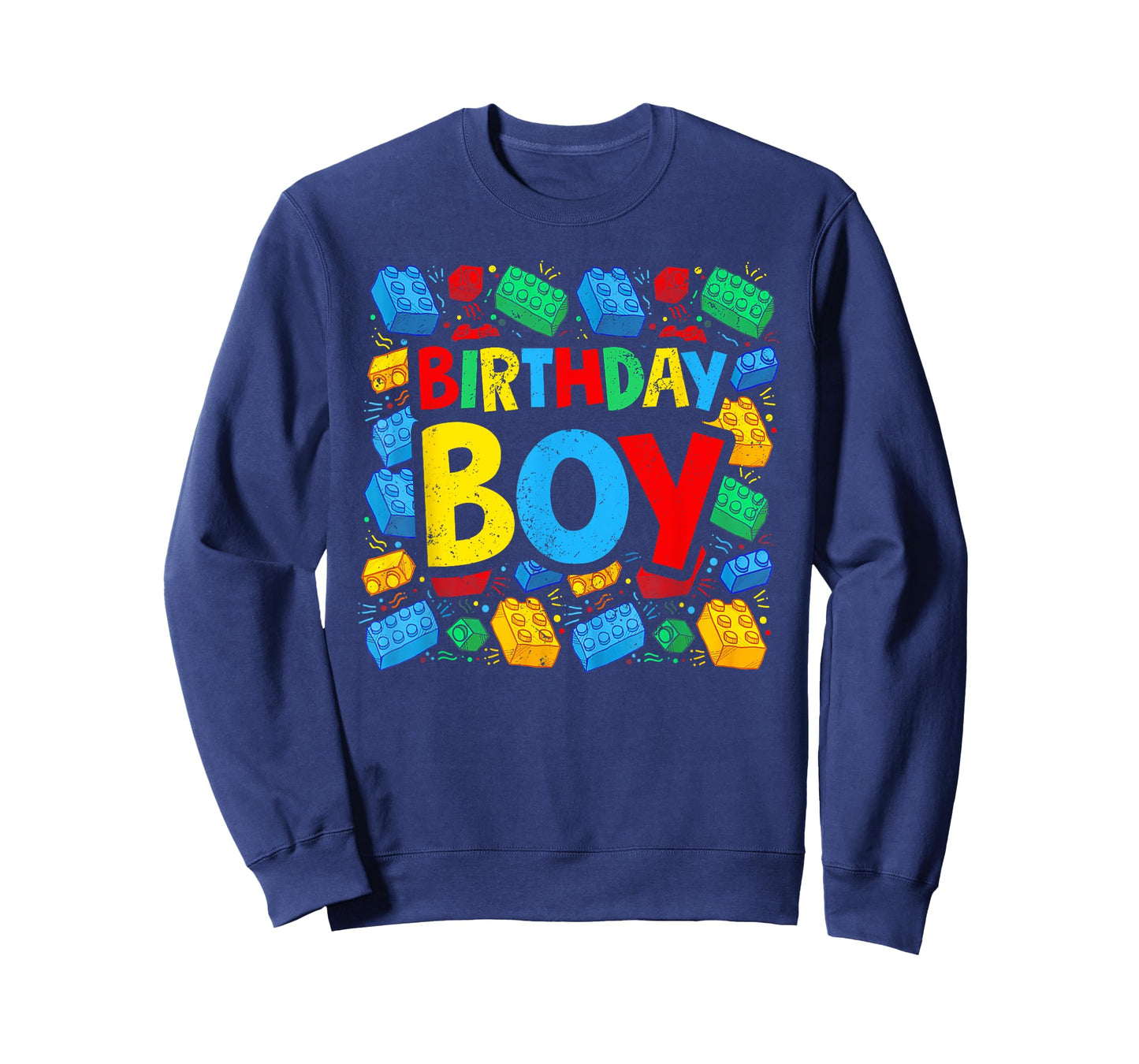 Birthday Boy Brick Builder Funny Blocks Master Builder T-Shirt