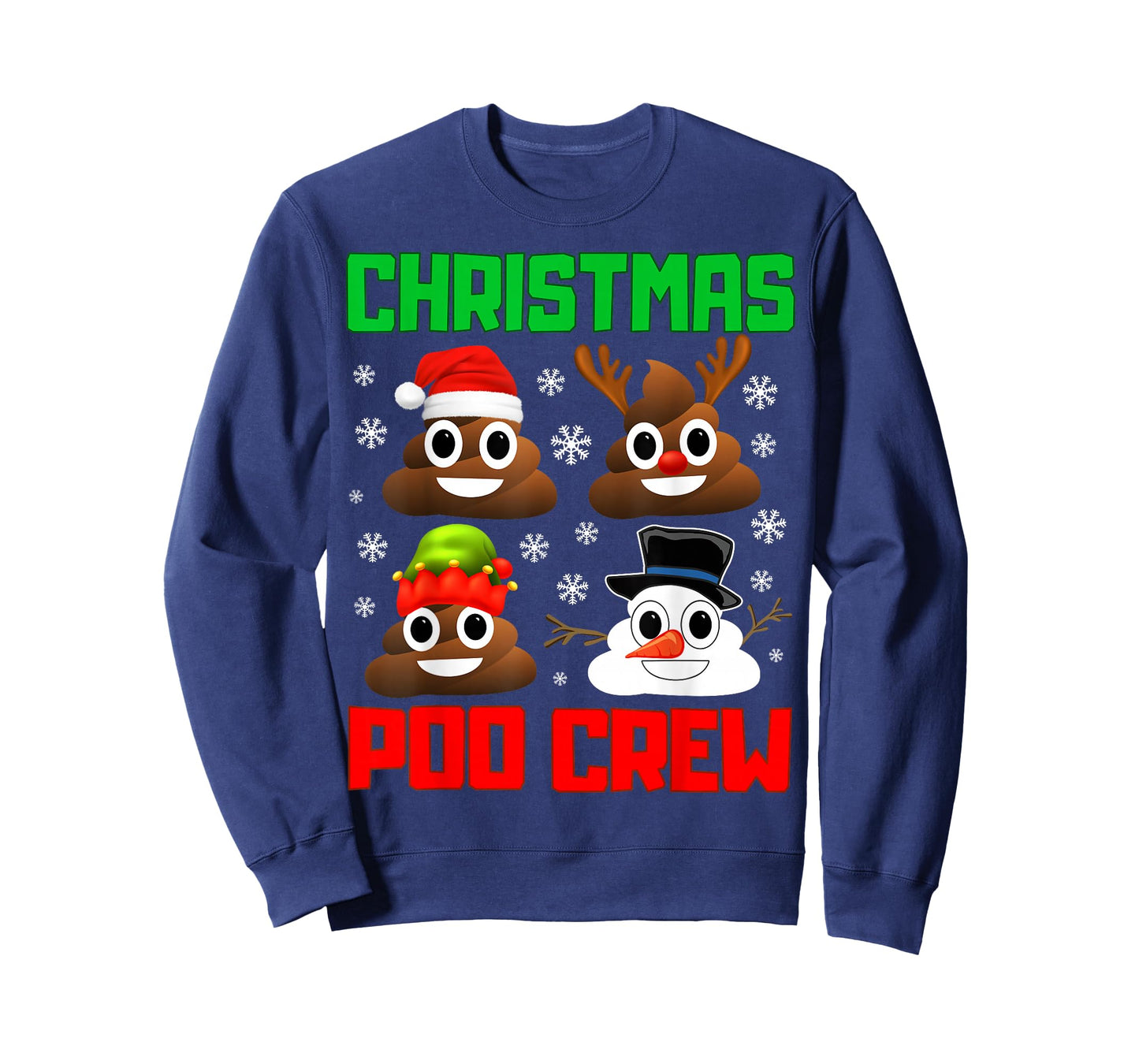 Christmas Poop Crew Funny Xmas Pajama T-Shirt