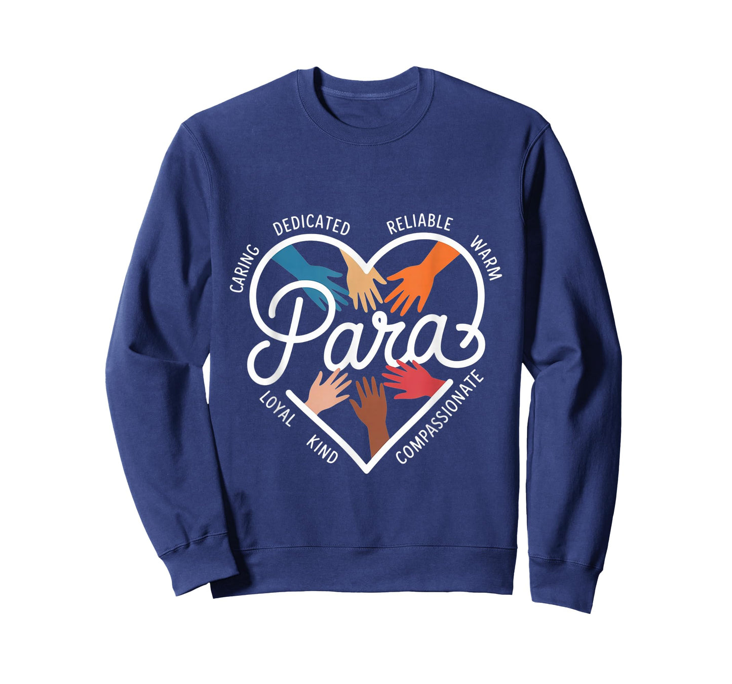 para Heart Paraprofessional Teacher Paraeducator T-Shirt