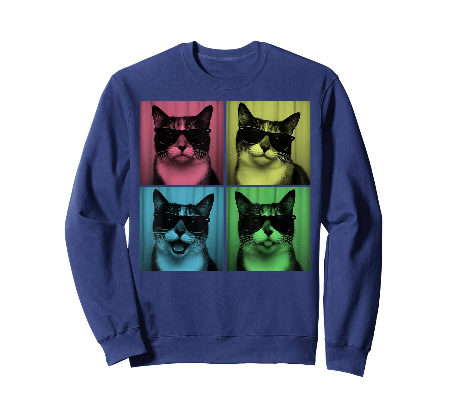 Funny Calico Cat Lover Cute Pop Art Photo Booth T-Shirt