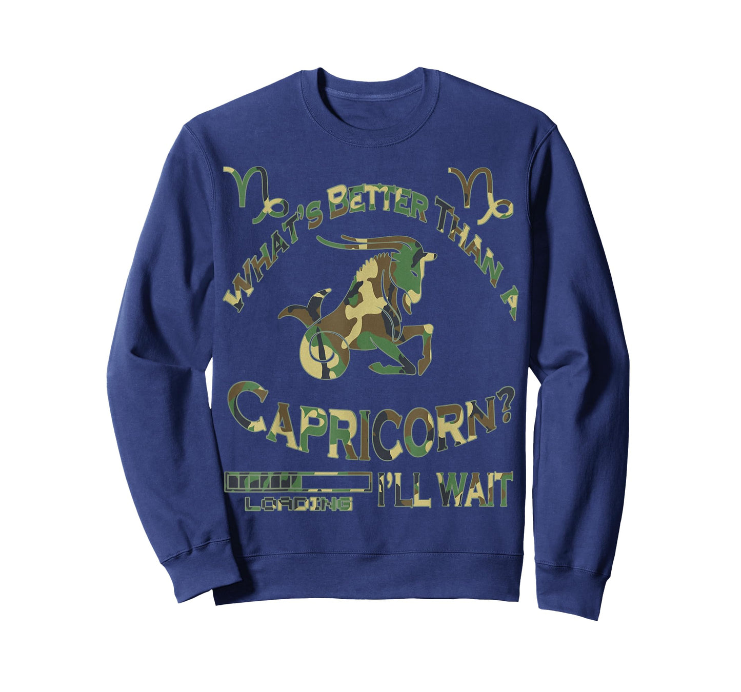 Camouflage Team Capricorn January Birthday December Zodiac T-Shirt