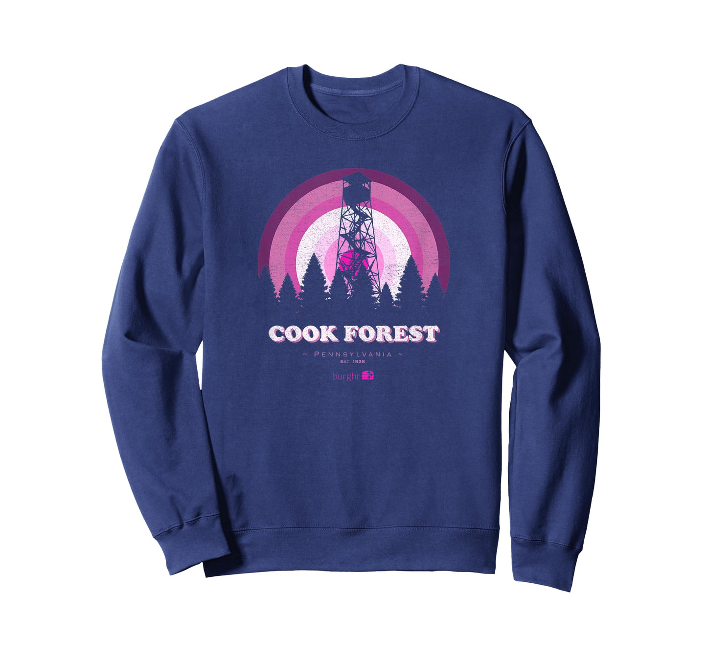 Cook Forest - Fire Tower - Womens T-Shirt