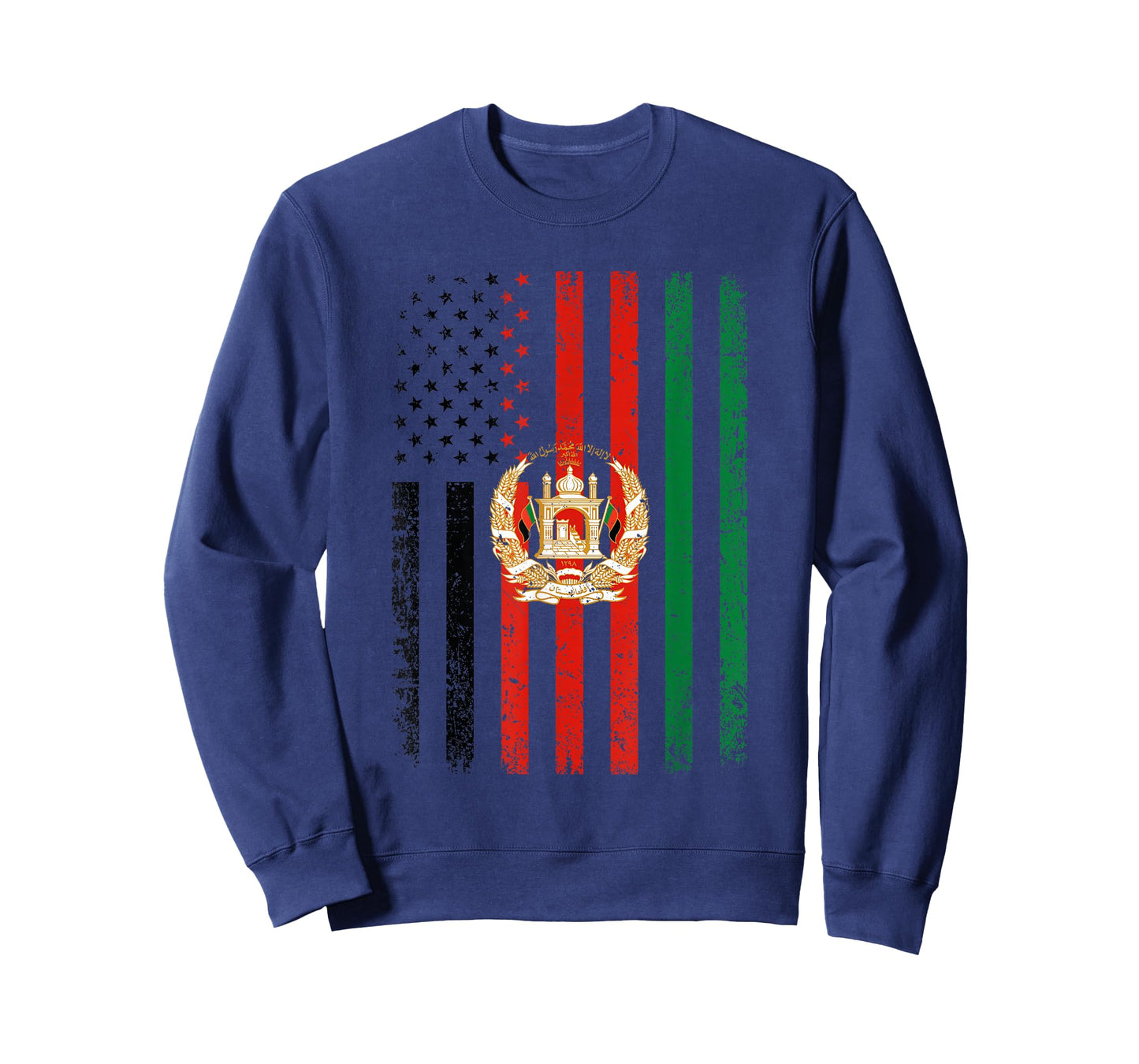 Afghanistan Flag 4th of July USA Afghan Flag T-Shirt