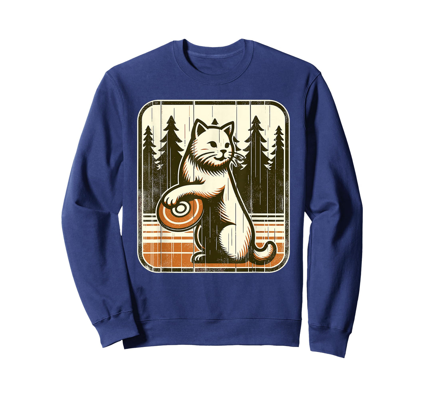 Disc Golfer Cat Disc Golf Player T-Shirt
