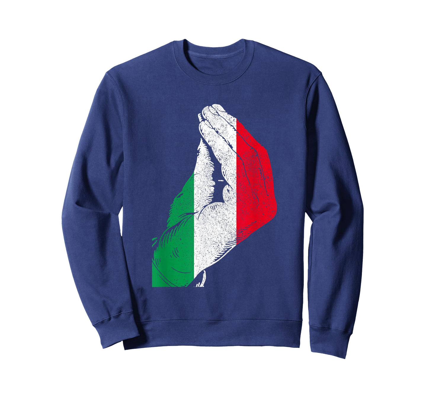 Italy Hand Gesture Italy Flag Pride Funny T-Shirt