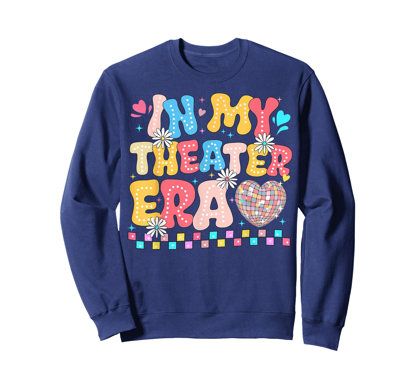 In My Theater Era Theater Lover Acting Teacher Girl Groovy T-Shirt