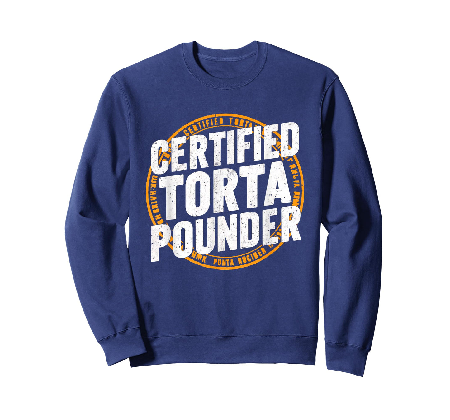 Certified Torta Pounder Cool Stamp Look Design T-Shirt