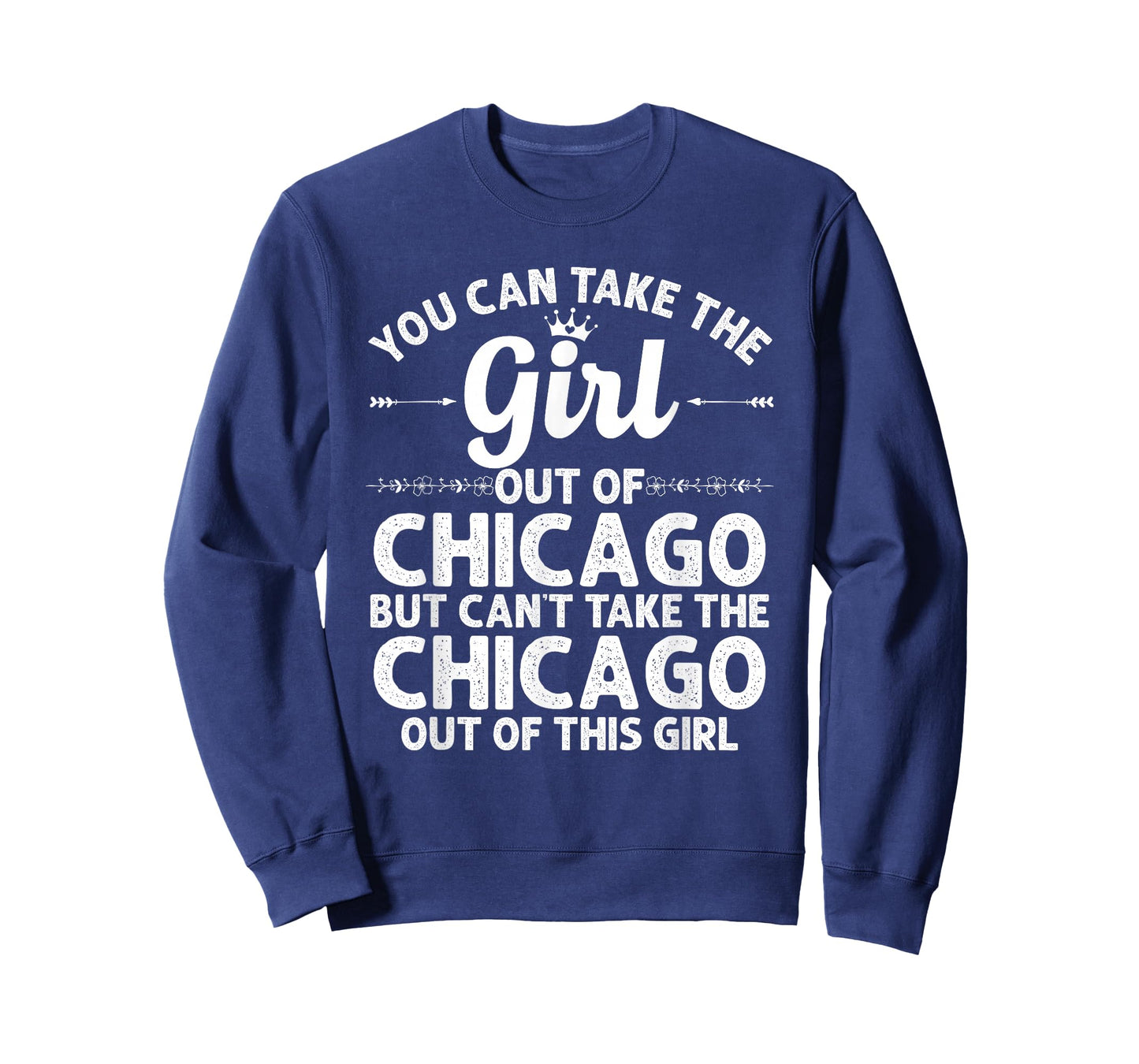 Girl Out of Chicago IL Illinois Gift Funny Home Roots USA T-Shirt