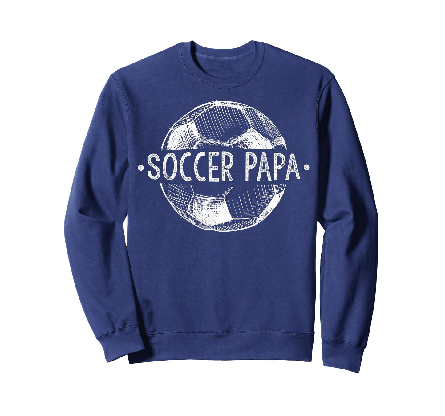 Soccer Papa Family Matching Team Player Gift Sport Lover Dad T-Shirt