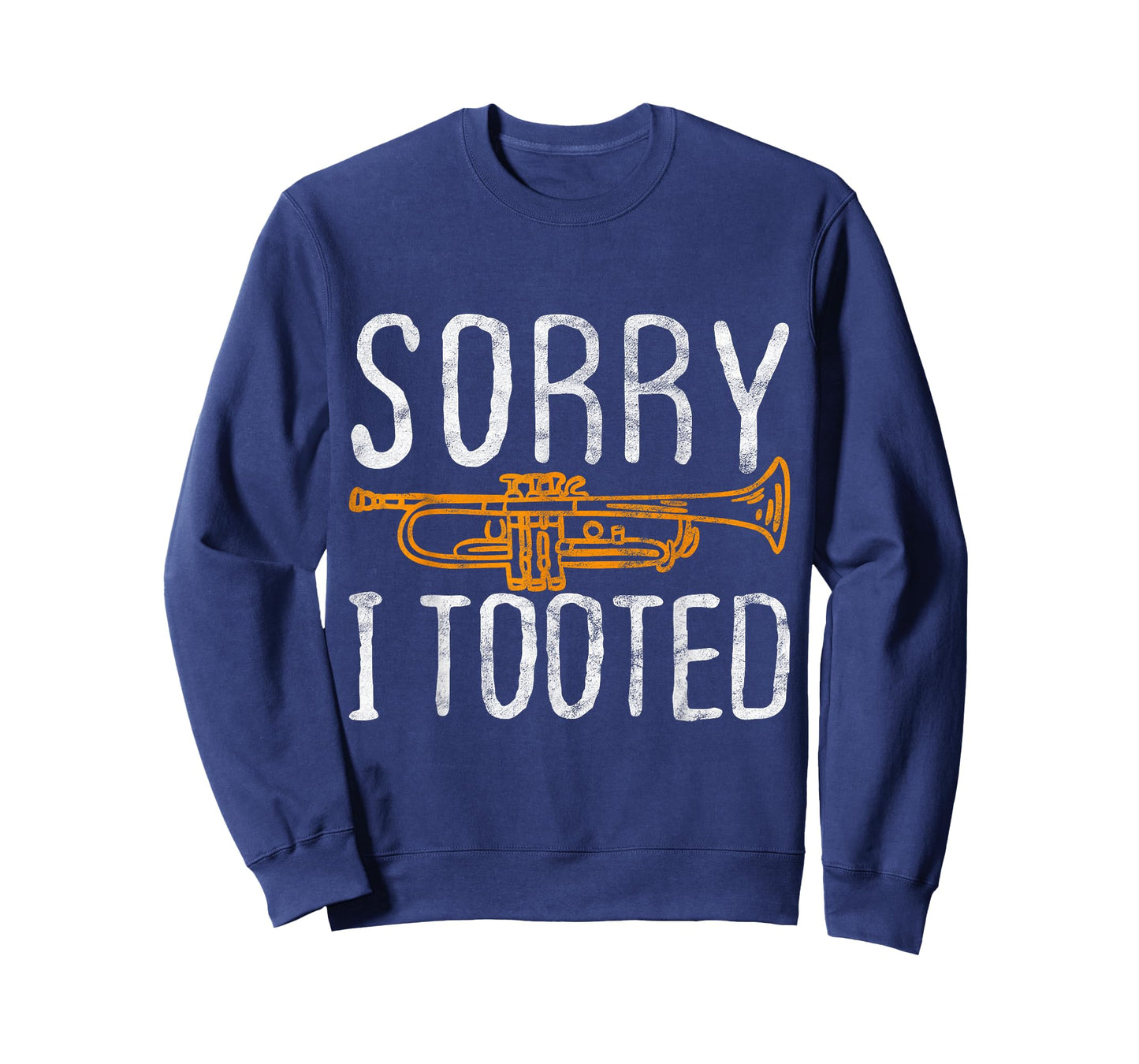 Sorry I Tooted Trumpet Music Marching Band Nerd Gift Short Sleeve T-Shirt