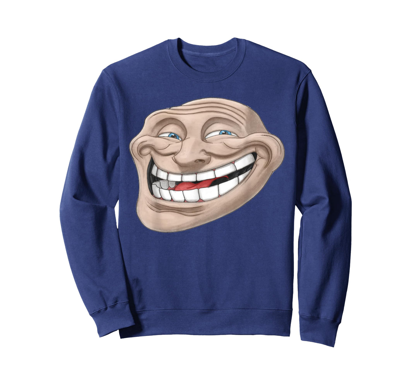 Epic Troll Face T-Shirt | Realistic Design Dank Meme Tee T-Shirt