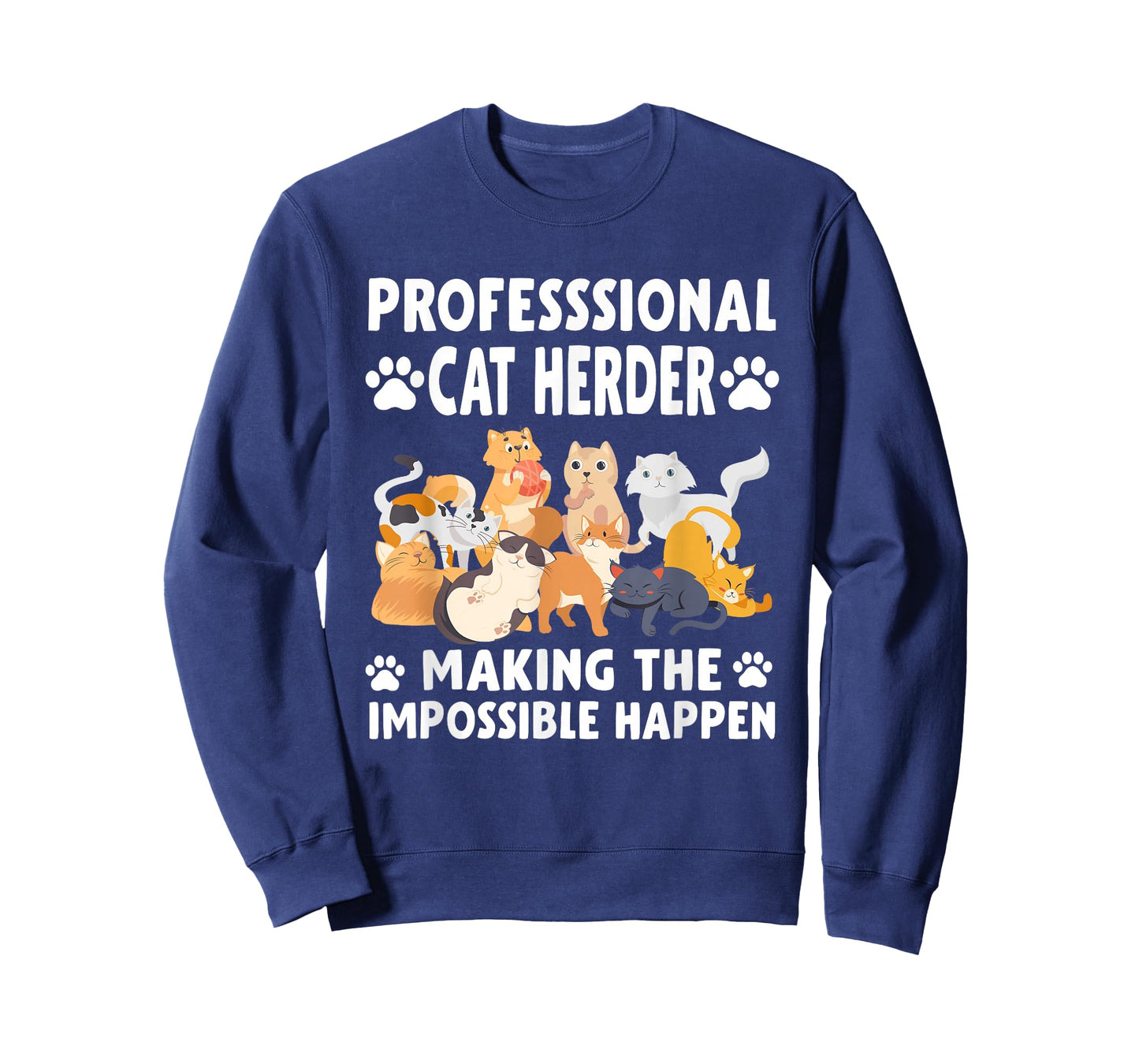 Professional Cat Herder I Make Herding Cats Look Easy T-Shirt