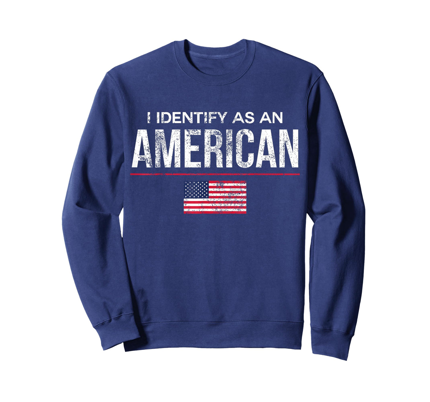 I Identify as an American No Identity Politics USA T-Shirt
