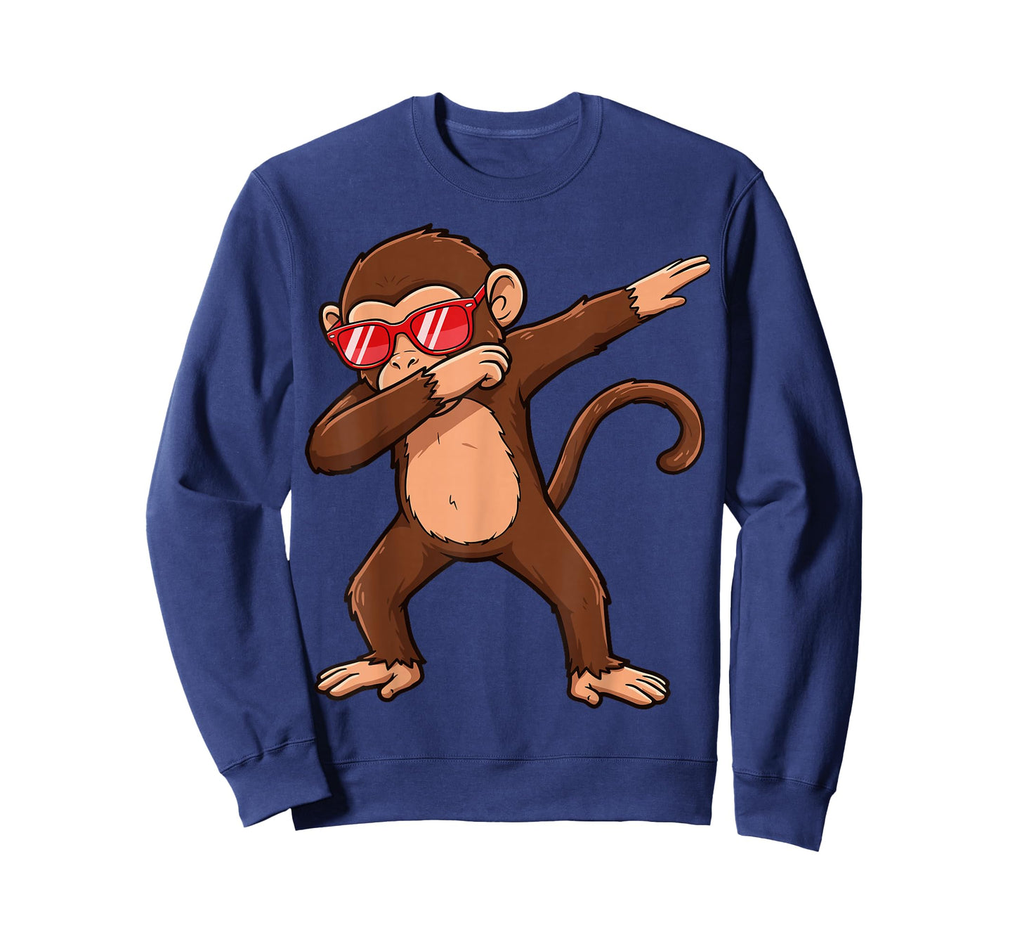Dabbing Monkey Sunglasses Monkey Animal T-Shirt