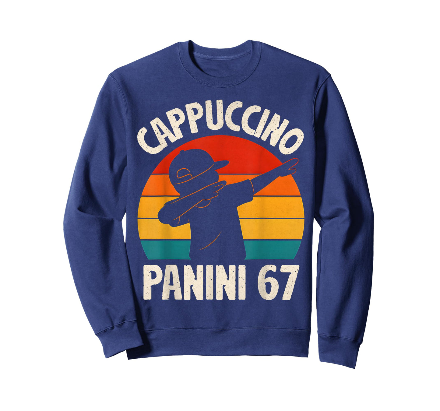 6 7 Italian Brainrot Panini Cappuccino 67 Meme Boys Funny T-Shirt