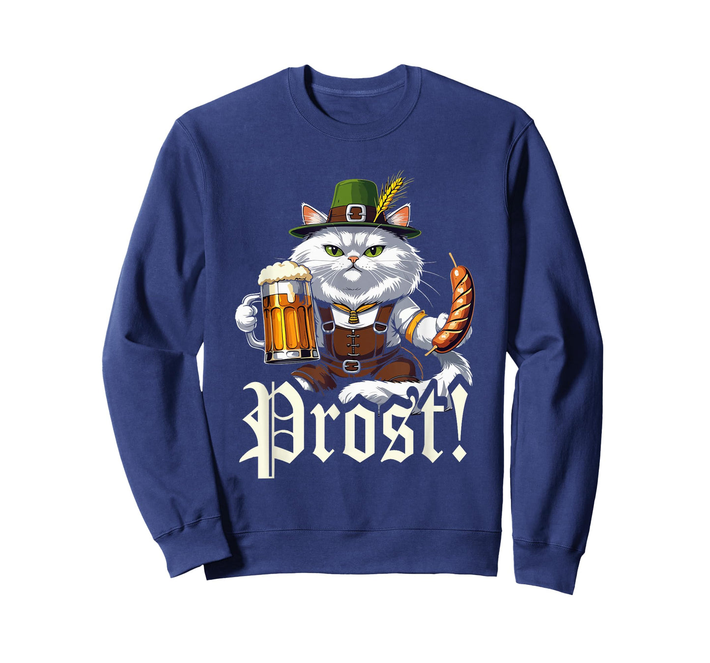 German Culture Oktoberfest Costume October Fest Cat T-Shirt