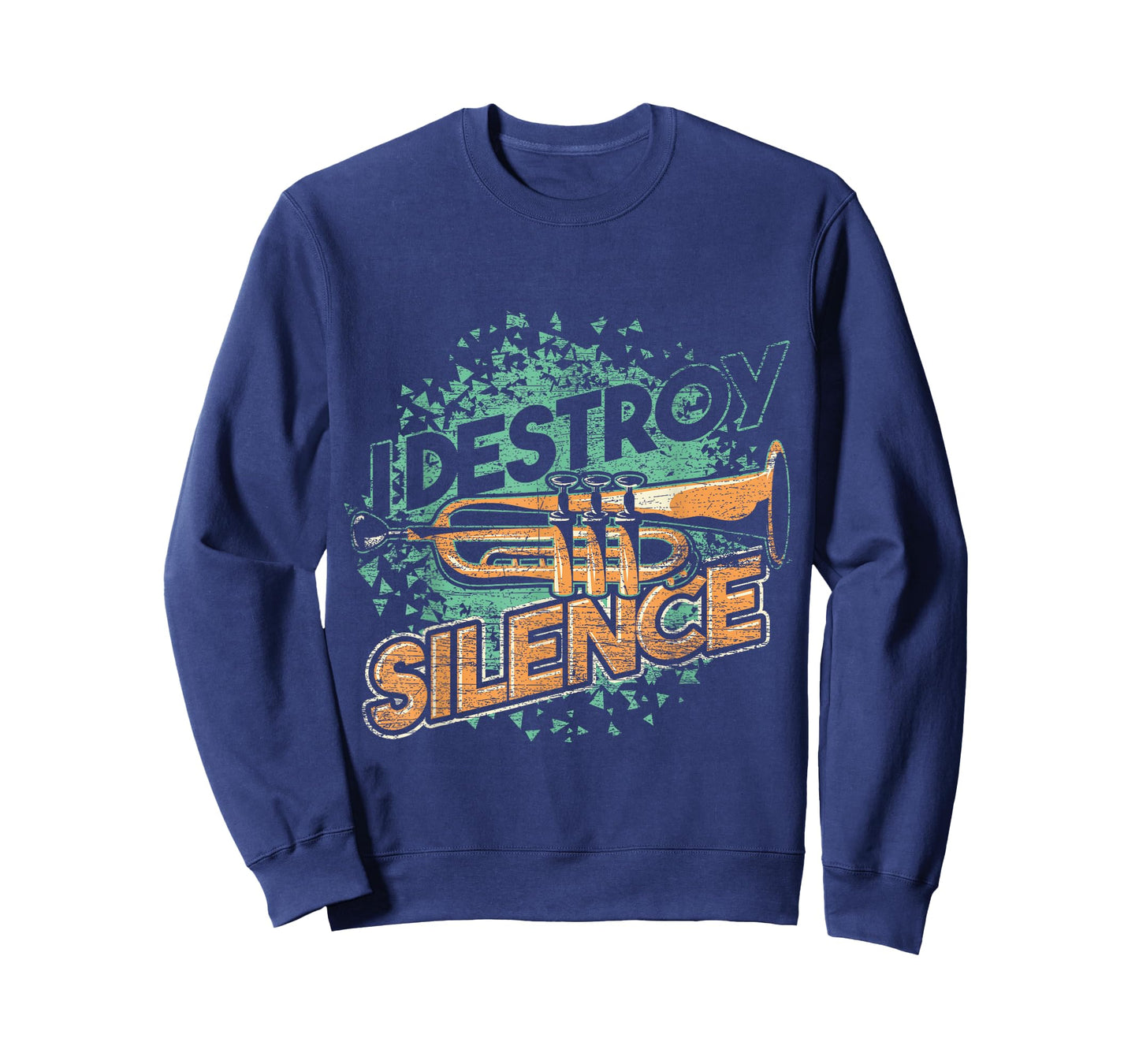 I Destroy Silence Trumpet T-Shirt