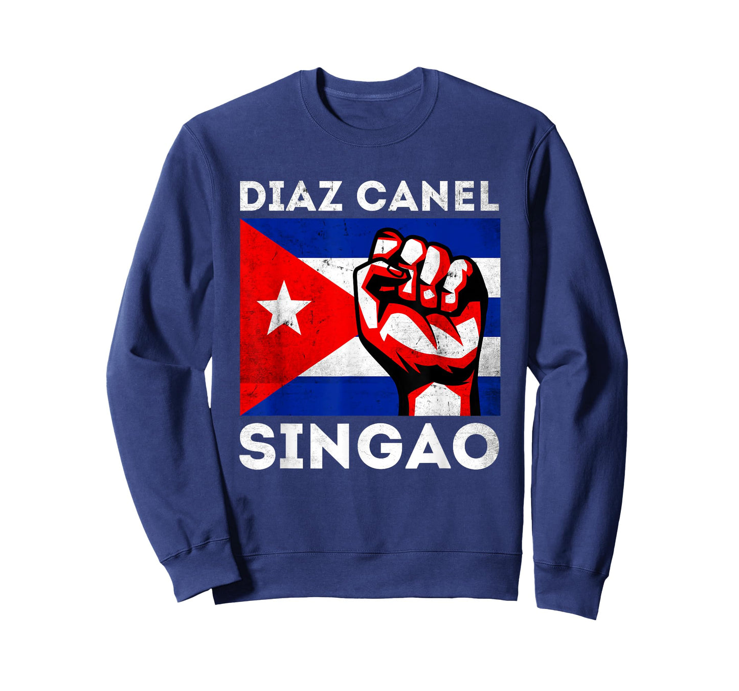 Diaz Canel Singao Sos Cuba Flag Free Cuba T-Shirt