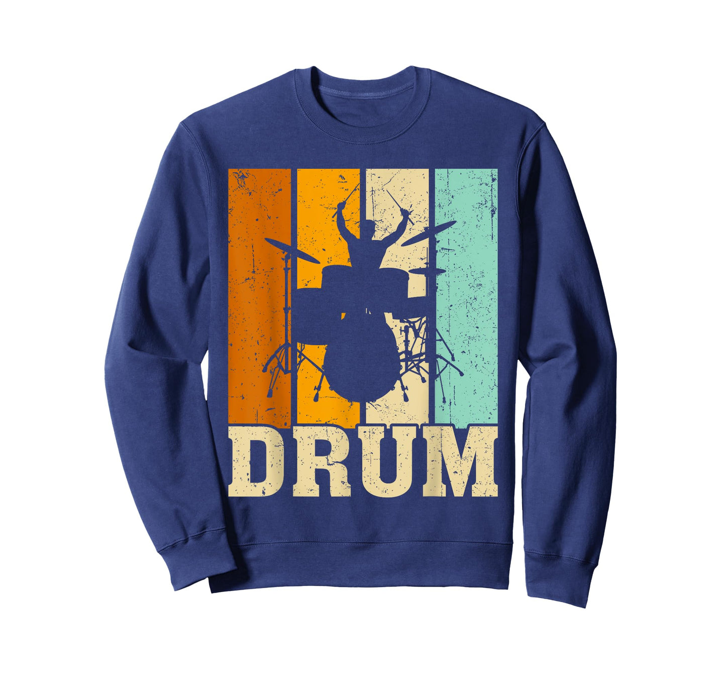 Drum Drum Drum Retro Vintage Drumming Gift for Drummers T-Shirt