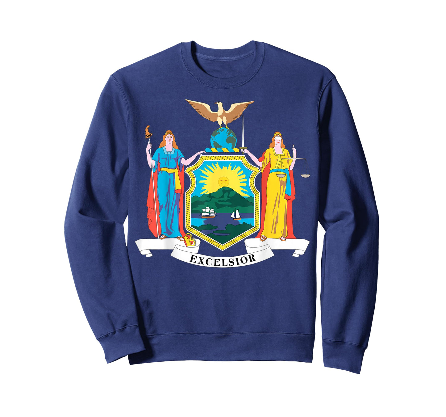 New York NY state Flag USA T Shirt T-Shirt