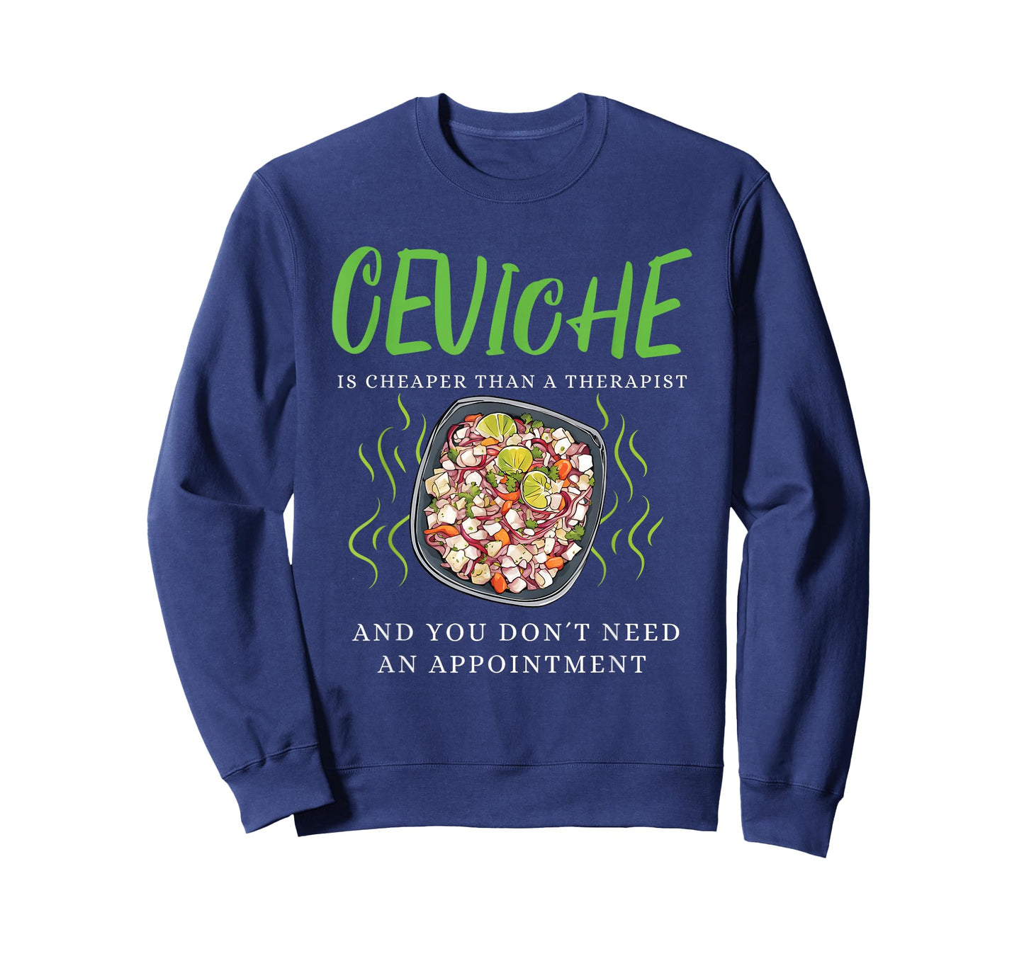 Ceviche Peruvian Food Seafood Costume Peru Dish Ceviche T-Shirt