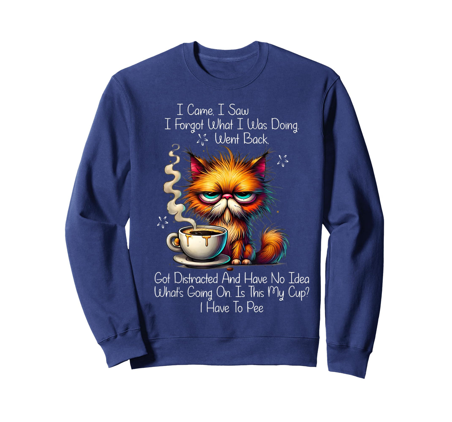 I came I saw I forgot what I was doing Went back got T-Shirt