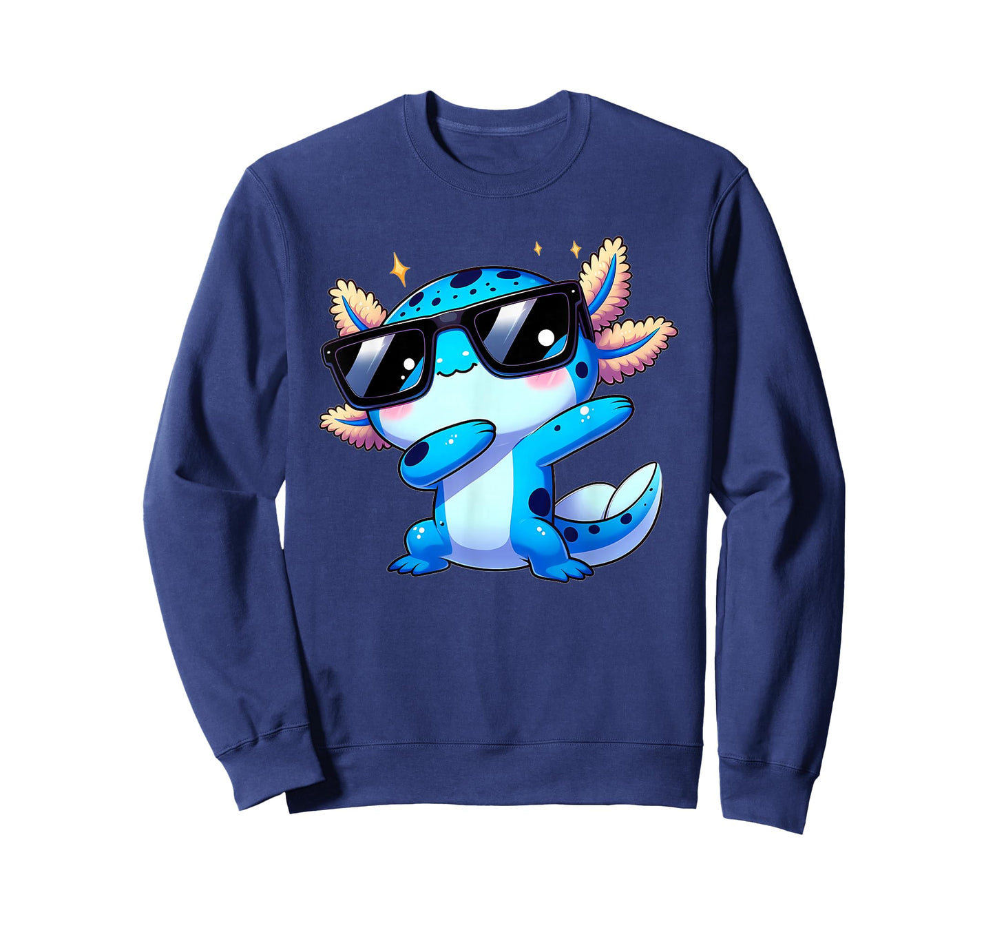 Fox Brother Unisex Kids Toddler Boys Dabbing Axolotl Kawaii Axolotl T-Shirt